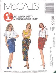 6377 MCC 1 HOUR WRAP SKIRT 3 LENGTHS PATTERN XS-MED